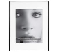 Cadre d'aluminium Fineline Framatic Framatic noir 11 x 14 en emml 8 x 10 en simple
