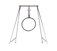 Cadre d'antenne pour gymnastique à domicile - Équipement de cirque autoportant en acier inoxydable pour professionnels et débutants - Comprend des accessoires pour le yoga acrobatique
