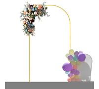 Cadre d'arche de Mariage | Construction légère en métal, Configuration Portable, Design Robuste | Arche de Ballon, de Porte, Support d'événement, décoration, fête, cérémonie, séance Photo