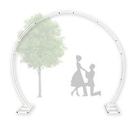 Cadre d'arche de mariage en métal robuste - Treillis de jardin, pergola, tonnelle, toile de fond pour décoration de fête et de cérémonie