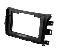 Cadre d'autoradio 10,1" compatible avec Navara NP300, Renault Alaskan 2014-15, cadre décoratif pour tableau de bord, lunette de panneau stéréo (cadre bas)