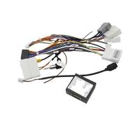 Cadre D'autoradio 10,1 Pouces pour Nissan pour Qashqai pour Xtrail 2015-2019 Écran Android Lecteur MP5 Façade D'autoradio(Cable Canbus)