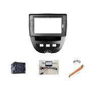 Cadre D'autoradio 10,1 Pouces pour Peugeot 107 2005-2014 Panneau De Façade en Plastique(Full Cable Set Low)