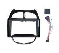 Cadre D'autoradio 9 Pouces 2 DIN pour Peugeot 206 (1999, 2000, 2001, 2002, 2003, 2004, 2005, 2006, 2007, 2008, 2009)(Fascia Cable canbus)