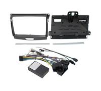 Cadre D'autoradio 9 Pouces Autoradio Android Écran Multimédia Cadre Panneau Vidéo GPS Kit D'installation Faisceau Câbles CANBUS pour Ford pour Ranger 2015