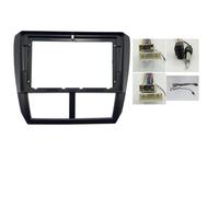 Cadre D'autoradio Android pour Subaru pour Forester 3 SH pour Impreza WRX XV 2007-2012 Façade 9 Pouces Faisceau 16 Broches(Frame Cable)