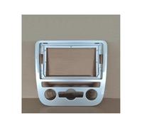 Cadre D'autoradio Multimédia Et Vidéo Tableau Bord 9 Pouces pour VW pour Scirocco 2008 2009 2010 2011 2012 2013 2014 Panneau Stéréo(Auto AC Silver)
