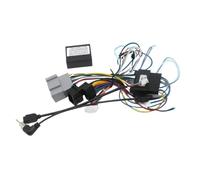 Cadre D'autoradio Panneau Audio Voiture 9 Pouces, Android, Multimédia, Cadre Adaptateur, Faisceau Câbles Chaîne Hôte Câblage pour Ford pour Fiesta 2009 - 2014
