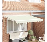 Cadre d'auvent Polyester avec revêtement PU Auvent rétractable vidaXL vidaXL