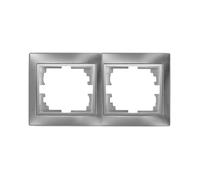 CADRE DE 2 ÉLÉMENTS ARGENT SERIE EUROPE