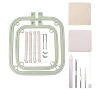 Cadre de - Anneau de , étireur de tissu | Boucle artisanale, , support de broderie à la main - Cerceau, anneau de matelassage, cerceau textile, cadre d'aiguille, kit de démarrage