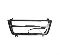 Cadre de bande lumineuse d'ambiance en fibre de carbone pour BMW Série 3 F30 F31 F35 F80 2012-2017, garniture de panneau AC de console centrale