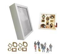 Cadre de boîte d'ombre à Monter soi-même, Mini Kit d'affichage mémoire, Album Photo créatif for Anniversaire, Romantique Unique pour Un Anniversaire, Un Mariage, la Saint-Valenti