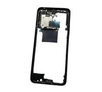 Cadre De Boîtier De Cadre Central Cadre De Châssis Avant avec Boutons De Volume Pièces De Rechange De Smartphone pour Redmi 12 4G / 5G - Noir