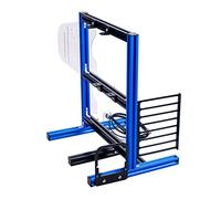 Cadre de Boîtier de Carte Mère PC, Support de Châssis Bricolage, Support de Boîtier Ouvert pour Ordinateur Excellente Dissipation de la Chaleur Cadre de Bricolage Vertical en Aluminium(Bleu Noir)