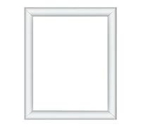 Cadre de Broderie en Bois Rectangulaire BLANC Outil De Couture ca. 13 x 18 cm Tambour Broderie Support Point De Croix Activité Manuelle Adulte DIY Art And Craft Cross Stitch Embroidery