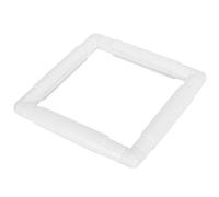 Cadre de Broderie, Fournitures de Point de Croix, Cadre en Plastique de Couture Rectangulaire, Cadre de Broderie de Forme Carrée, Cerceau de Bricolage, Point de Croix, Outil