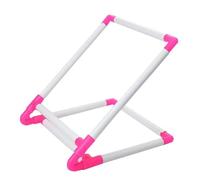 Cadre de broderie rectangulaire en plastique avec pinces, support de point de croix, utilisation facile - 30 x 25 x 20 cm