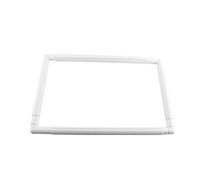 Cadre de Broderie Square, Cadre de Point de Croix en Plastique Cadre de Clip en Plastique Rectangle pour Point de Croix Outil de Couture(43.1*27.9cm)