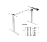 Cadre De Bureau Debout Hauteur Réglable 70-117cm Longueur 95-158cm Robuste Stable