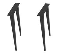Cadre de Bureau Métallique Effilé Construction Entièrement Soudée Équipé Patins Antidérapants Imperméable Et Résistant à La Rouille Surfaces D'appui Élargie Conception à Trous de Fixation Multiples