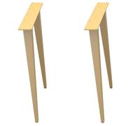 Cadre de Bureau Métallique Effilé Construction Entièrement Soudée Équipé Patins Antidérapants Imperméable Et Résistant à La Rouille Surfaces D'appui Élargie Conception à Trous de Fixation Multiples