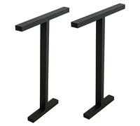 Cadre de Bureau Moderne - Pieds de Bureau en métal, Pieds de Meubles, Base de Pieds de Bureau, Assemblage Facile à Faire soi-même, for Bureaux, armoires, Tables(B,60 * 72cm/23.6 * 28.4in)