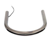 Cadre De Cerceau De Boucle De Siège Arrière Pour Tube Plat De Style Café Qp13231