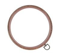 Cadre de cerceau de broderie 20x20cm |Kit d'artisanat au point de croix en grain de bois pour couture à la main/peinture sur tissu |Cercle d'affichage de photos et de broderies à