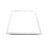 Cadre de Cerceau de Broderie pour Bricolage Rectangle de Broderie Pince en Plastique Rectangle en Plastique Cerceaux de Couture Cadre de Couture(43.1*43.1cm)