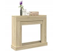 vidaXL Cadre de cheminée Chêne Sonoma 100×30×87,5 cm Bois d'ingénierie