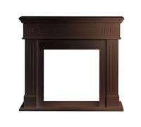Cadre de cheminée revêtement en bois L110xP36xH100 Cambridge Noce
