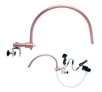 Cadre de Circulation d’Eau Head Spa pour Bac à Shampooing, Robinet de Bassin Spa Réglable à 180° avec Sortie Cascade, Fixation Sécurisée pour Salon de Coiffure Professionnel, Barbier & Spa