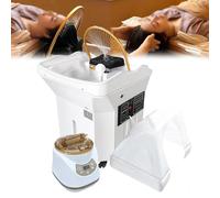 Cadre de Circulation d'eau Head Spa, équipement de Spa de tête réglable à 180 °, Cadre de Cascade de Bol de shampoing Head Spa, équipement de Salon de Massage, capacité de 60 L Basic