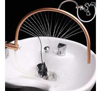 Cadre de Circulation d'eau pour Spa réglable à 180°, Accessoires pour lit de shampoing, Cascade d'eau pour thérapie, équipement de Salon Professionnel