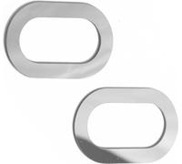 Cadre de clignotant Cache de signalisation Clignotant pour Dacia Lodgy 2013-2024 Acier inoxydable 2x