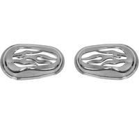 Cadre de clignotant Cache de signalisation Clignotants latéraux pour Peugeot Bipper 2008-2024 Chrome 2x