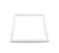 Cadre de clip en plastique Square Rectangle pour le point de croix de broderie Outil de pointage de point de quilting(27.9*27.9cm)