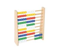 Cadre De Comptage Avec 100 Boules En Bois Colorées