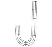 Cadre de couronne, cadre de guirlande en métal | Formes de guirlandes de bâtons de sucre en métal - Cadre en fil métallique, base pour guirlande de Noël, cadres de guirlande de fi re