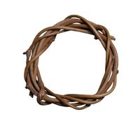 Cadre de couronne en rotin naturel pour loisirs créatifs