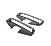 Cadre De Couverture Trim Feu Brouillard Avant Autocollants Pour 4 Série G22 G23 2021 2022 2023 Grille de radiateur(ABS Noir)