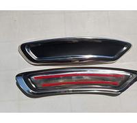 PASSAT B8 SALOON/ESTATE 2014+ 3G2 3G5 Acier Inoxydable Chrome Cadre Déflecteur d'échappement 2 Pièces