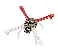 Cadre de drone F450 HAWK'S WORK, Kit de châssis de quadcoptère avec empattement de 450mm et train d'atterrissage (pré-soudé)