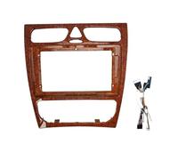 Cadre De Façade D'autoradio 9" pour Mercedes pour Benz pour Vito W639 (2003, 2004, 2005, 2006) Panneau D'autoradio(Mahogany canbus)