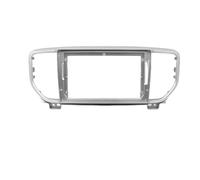 Cadre de façade d'autoradio Adaptateur Fascia Cadre Décodeur Boîte Canbus Panneau Montage Tableau Bord Radio Android 9pouces Pour Sportage Pour KX5 2019 Cadre Façade