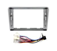 Cadre De Façade D'autoradio Android pour Toyota pour Avensis T25 2 II 2002-2008 Kit De Câbles pour Tableau De Bord 2 DIN