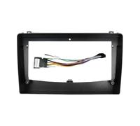 Cadre de façade d'autoradio Kit De Tableau De Bord Radio Android 9" Pour Proton Pour Persona Pour Gen 2 06-12 | Panneau Cadre Montage Stéréo Voiture Façade Cadre de Radio