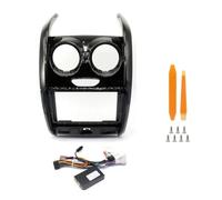 Cadre de façade d'autoradio Lecteur MP5 Android 9 "10.1" Pour Duster 2012-2018 Boîtier D'autoradio Panneau Cadre Couverture Tableau Bord Stéréo Fascia Cadre Façade