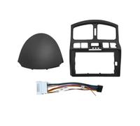 Cadre De Façade D'autoradio pour Hyundai pour Santa Fe Santafe 9 Pouces avec Connecteur d'alimentation Et Faisceau Câbles(Frame Cable)